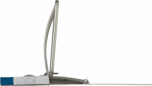 Command™ Satin Nickel Soap Dish Perspective: right