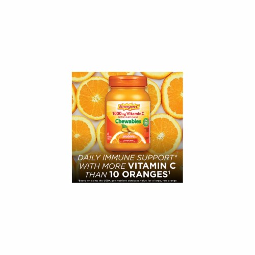 Emergen-C 1000mg Vitamin C Orange Blast Dietary Supplement Chewable Perspective: right