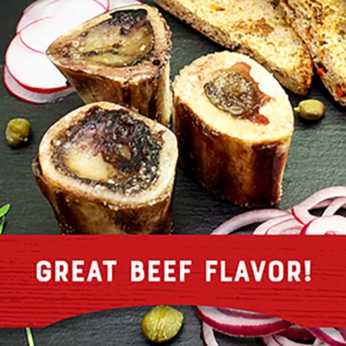 Swift Center Cut Beef Marrow Bones Perspective: right