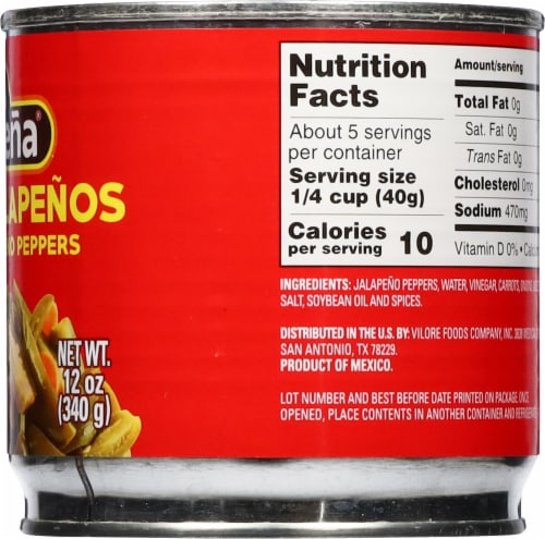 La Costena® Sliced Jalapeno Peppers Perspective: right