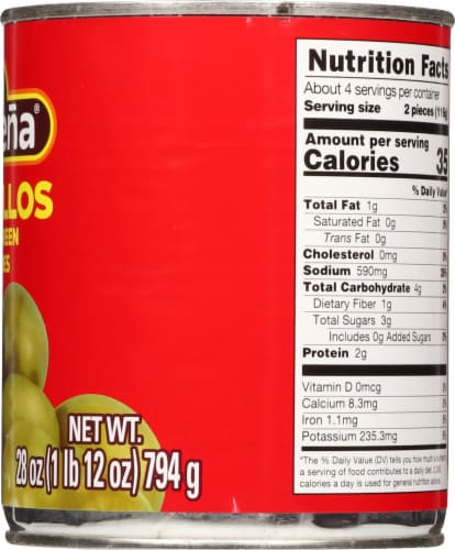 La Costena Tomatillos Perspective: right