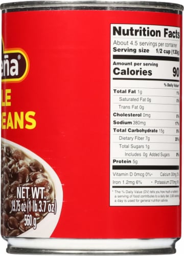 La Costena® Whole Black Beans Perspective: right