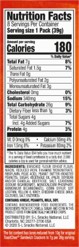 Lance® Toast Chee Peanut Butter Crackers Perspective: right