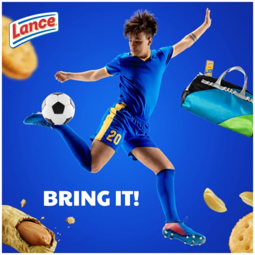 Lance® Toasty™ Peanut Butter Sandwich Crackers Perspective: right
