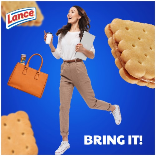 Lance® Nekot® Peanut Butter Filled Sandwich Crackers Perspective: right
