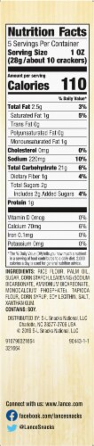 Lance® Gluten Free Original Baked Crackers Perspective: right