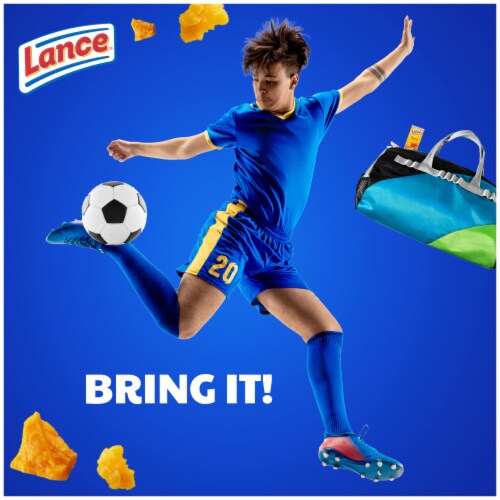 Lance® Toasty® Cheddar Cheese Sandwich Crackers Perspective: right