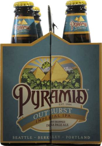 Pyramid Outburst Imperial Ipa Perspective: right