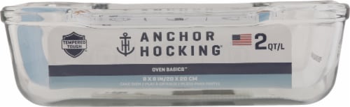 Anchor Hocking® Oven Basics™ Square Cake Dish Perspective: right
