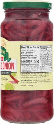 Giuliano Sweet Red Onion Strips Perspective: right