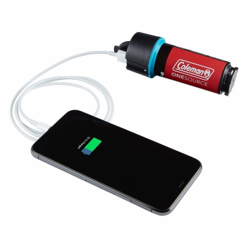 Coleman OneSource C002 Rechargeable Battery 2 Pack with Charger for Camping Perspective: right