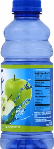 Clearfruit® Green Apple Flavored Bottled Water Perspective: right