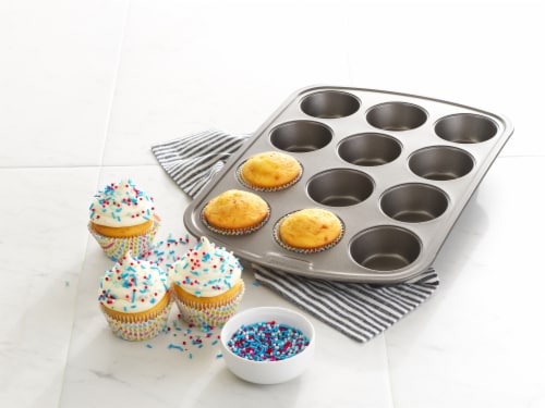 Our Table™ 12-Cup Textured Muffin Pan - Beige, 1 ct - Kroger