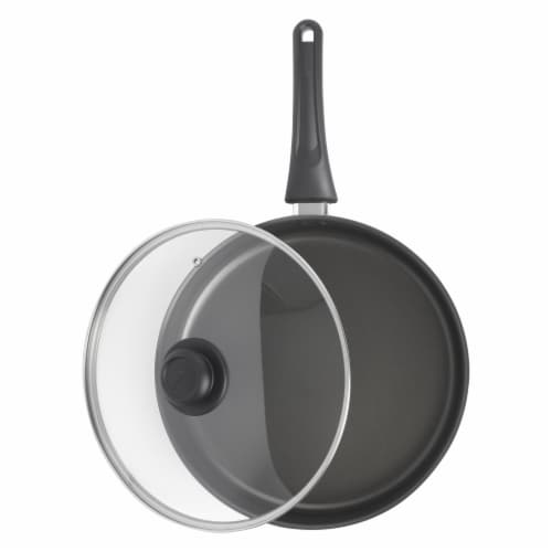 GoodCook® Stainless Steel Saucepan with Lid - Silver / Black, 1 - Kroger