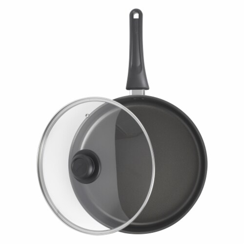 GoodCook® Everyday Deep Saute Pan Non Stick- Black Perspective: right