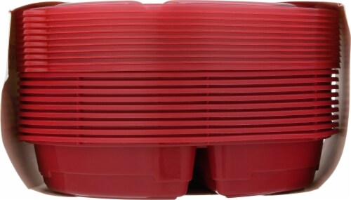 GoodCook® Meal Prep Food Storage Containers - Red Perspective: right