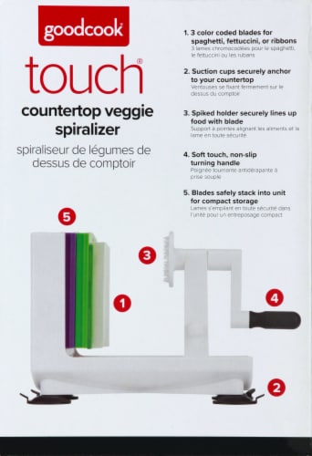 GoodCook® Counter Top Spiralizer Perspective: right