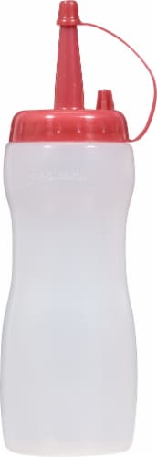 GoodCook® 18 oz Squeeze Dispenser Bottle- Clear Perspective: right