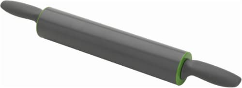 GoodCook® Nonstick Rolling Pin - Gray/Green Perspective: right