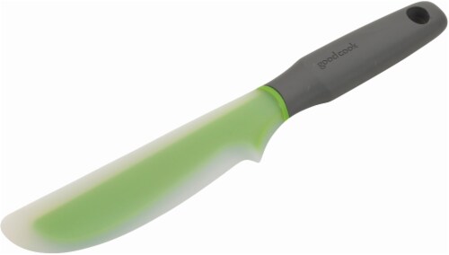 GoodCook® Spatula/Spreader with Cover - Gray/Green, 1 Count - Fred