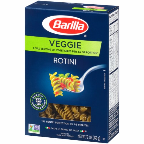 Barilla Veggie Rotini Pasta Perspective: right