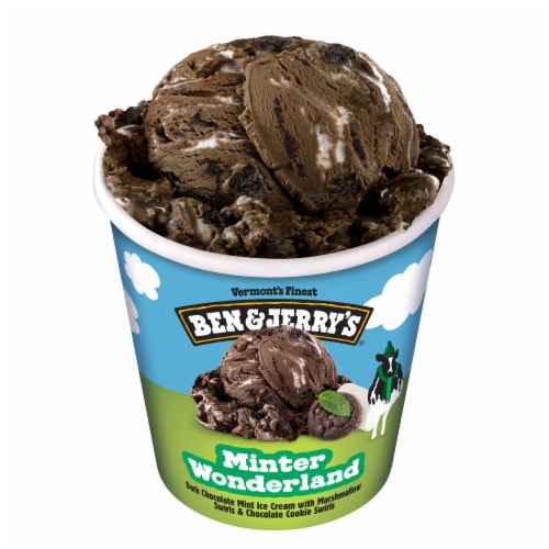 Ben & Jerry's Minter Wonderland™ Ice Cream Pint Perspective: right
