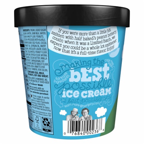 Ben & Jerry's Peanut Butter Half Baked® Ice Cream Perspective: right
