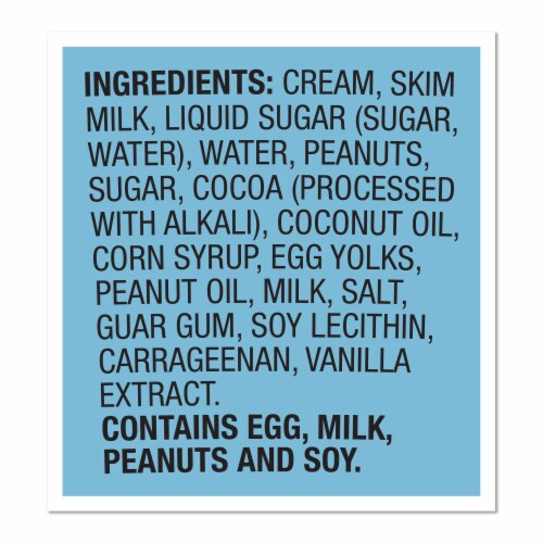 Ben & Jerry's Peanut Butter Fudge Ice Cream Perspective: right