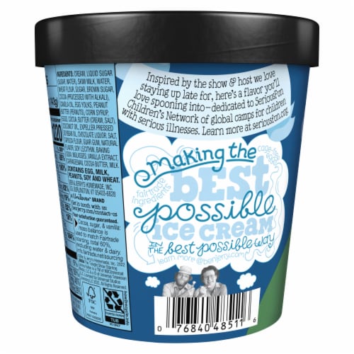 Ben & Jerry's The Tonight Dough with Chocolate and Caramel Ice Cream Perspective: right