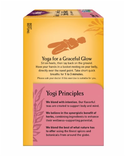 Yogi Soothing Rose Hibiscus Skin DeTox Tea Bags Perspective: right