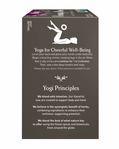 Yogi Orange Clove Organic Herbal Tea Bags Perspective: right