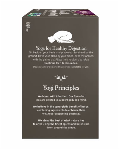 Yogi Vanilla Peppermint Organic Herbal Tea Bags Perspective: right