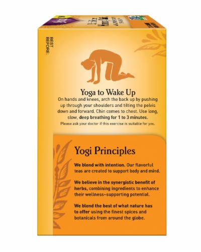 Yogi® Rich & Robust Morning Vitality Tea Perspective: right