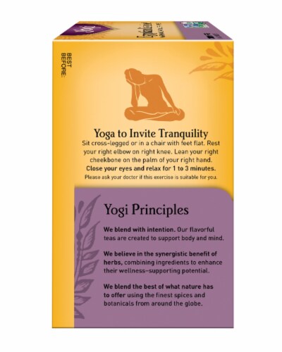 Yogi® Caffeine Free Egyptian Licorice Tea Bags Perspective: right
