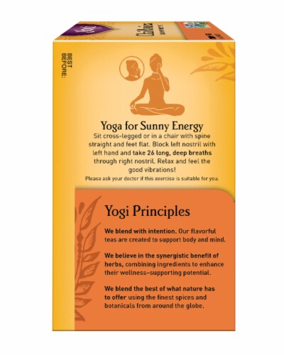 Yogi Chai Rooibos Caffeine Free Tea Bags Perspective: right