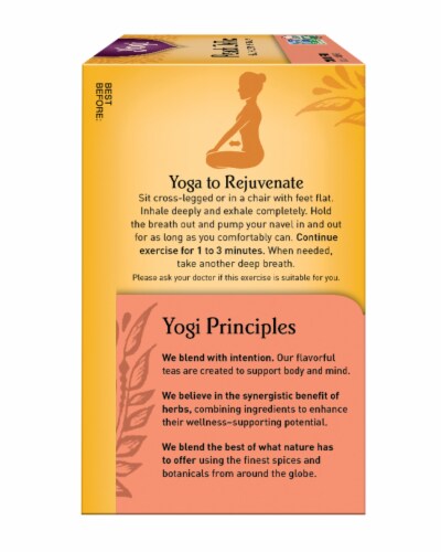 Yogi® Peach DeTox Tea Bags Perspective: right