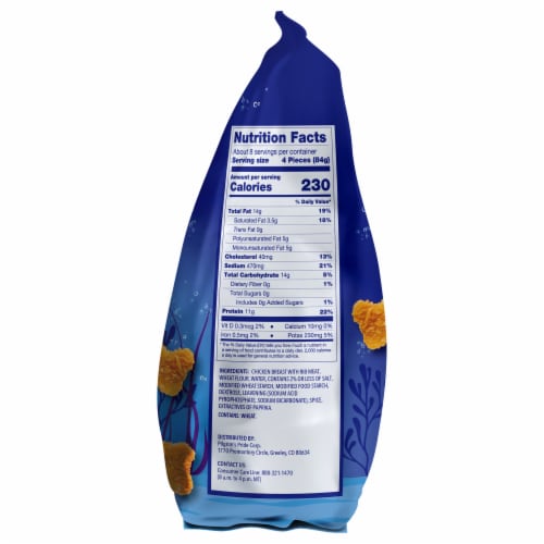 Pilgrim's® Ocean Adventures Chicken Breast Nuggets Perspective: right