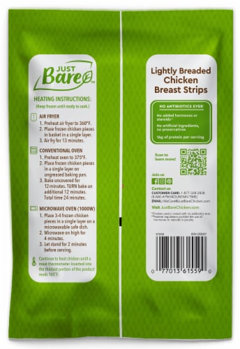 Just Bare® Lightly Breaded Chicken Breast Strips, 24 oz - Kroger