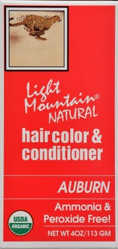 Light Mountain Auburn Hair Color & Conditioner Perspective: right