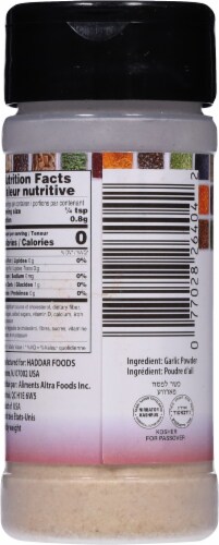 Haddar® Garlic Powder Perspective: right