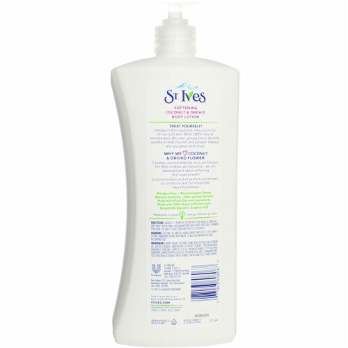St. Ives Softening Body Lotion Coconut Orchid 21 fl oz 621 ml