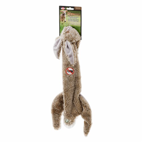 Spot Pet Skinneeez Plush Rabbit Dog Toy Perspective: right