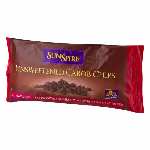 SunSpire Unsweetened Carob Chips Perspective: right