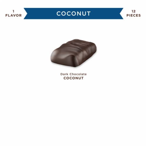 RUSSELL STOVER Dark Chocolate Coconut Bag Perspective: right