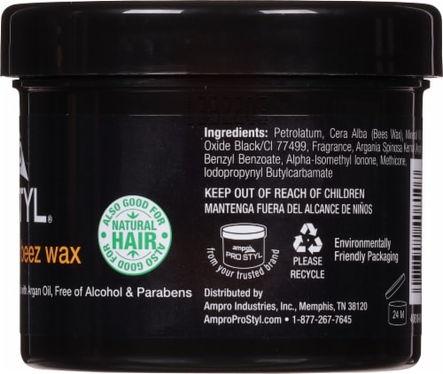 Ampro® Honey Beez Gold Stylin Beez Wax Perspective: right