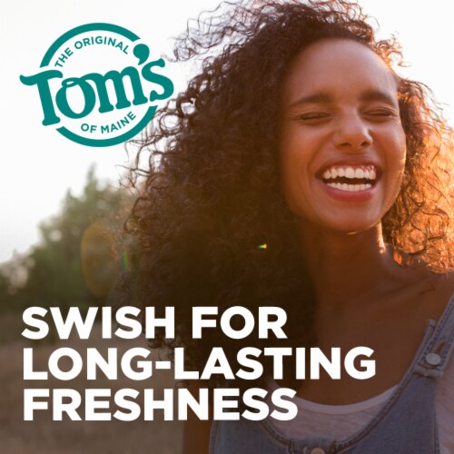 Tom's of Maine Wicked Fresh! Alcohol-Free Natural Mouthwash Cool Mountain Mint Perspective: right