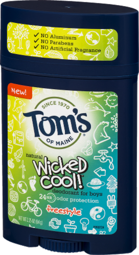 Tom's Wicked Cool Freestyle Deodorant Perspective: right