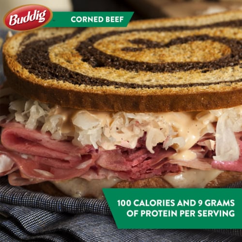 Buddig™ Thin-Sliced Corned Beef Lunchmeat Perspective: right