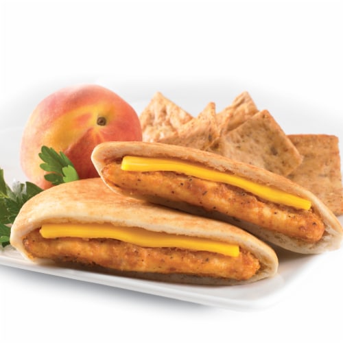 Sandwich Bros. Chicken Melts Flatbread Pocket Sandwiches Perspective: right