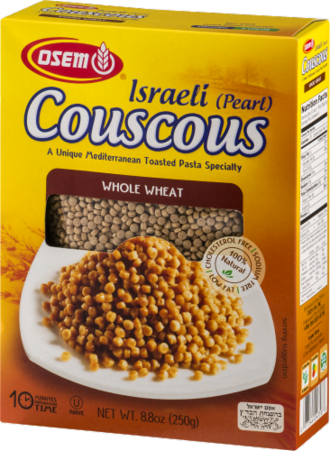 Osem Israeli Pearl Whole Wheat Couscous Perspective: right